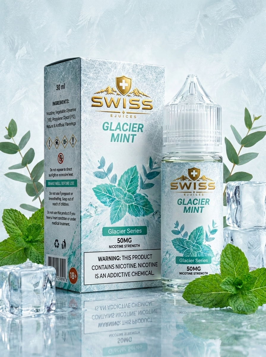 Glacier Mint bottle